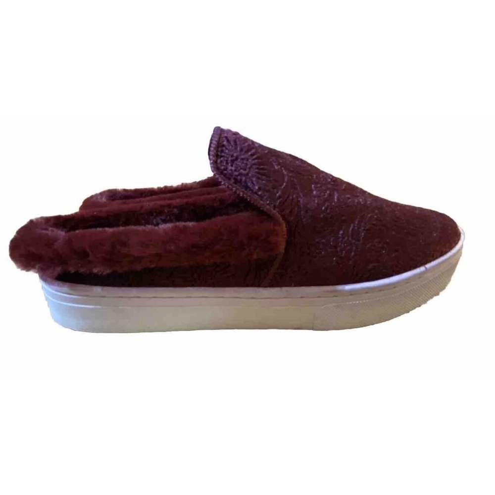 Sam Edelman Levonne Mule Red Velvet Mule Size 9 New Slipper